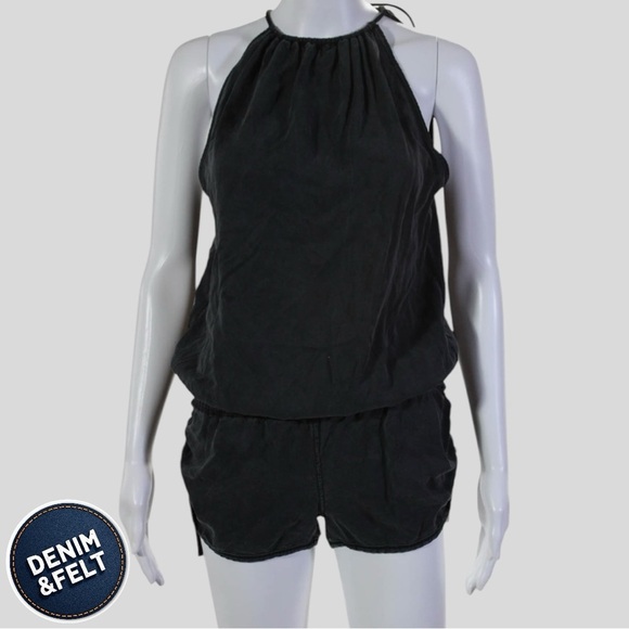 Lululemon Women’s Heat The Street Onesie/Romper | Color: Ash Black 🖤 RARE!! - Picture 6 of 15
